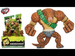 Ben 10 Omniverse Humungousaur Hyper Alien Action Figure Toy Review Bandai Toys