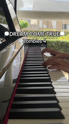 Dream come true - Zombies 4| i finally did it!!#fyp #dontflop #zombies4 #dreamcometrue #piano