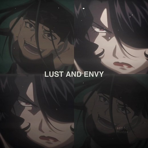 Exploring Lust and Envy in Fullmetal Alchemist