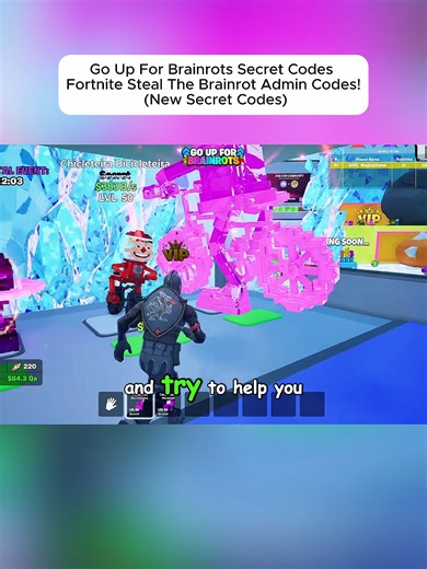 Go Up For Brainrots Secret Codes Fortnite Steal The Brainrot Admin Codes! (New Secret Codes) Part 2 #fortnite #stealthebrainrot #newsecret #secretcodes #brainrotcodes