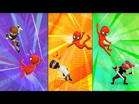 Web Master : StickMan Superhero Stickman Games - AndroidiosGameplay