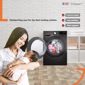 19 reactions · 17 shares | Your clothes deserve the best care! The LG AI Direct Drive takes care of your laundry intricately with Steam+ function that can reduce dust mites and wrinkles and AI technology that detects fabric softness. Learn more here: https://www.lg.com/ph/washing-machines/lg-fv1413h2ba | LG Global | Facebook