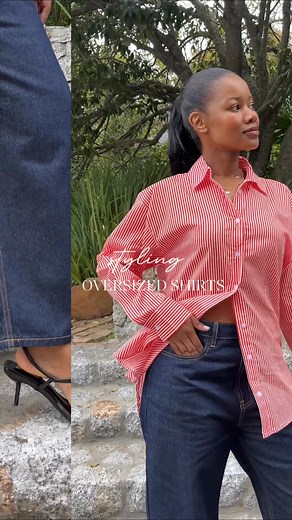 Relaxed, flowy and effortless - our oversized shirts are made to elevate everyday style. ✨ With soft stripes, easy button-down details and colours that go with everything, they’re perfect for layering and creating looks that feel comfortable yet beautifully put together. Get yours from R189.99. Available in-store & online ➡️ https://shorturl.at/Oo748 Which colour are you choosing? ❤️💙🩶 | Exact Clothing