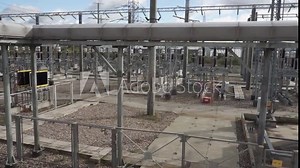 Operation of power transformers of electric current at a high-voltage substation, substation operation