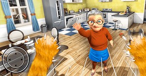 Download & Play Kitty vs Granny - Cat Sim 3D on PC & Mac (Emulator)