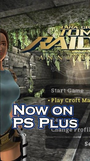 NOW on PlayStation PLUS | Tomb Raider Anniversary!