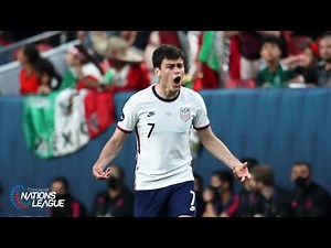Giovanni Reyna Goal | USA vs Mexico | Concacaf Nations League Final | CBS Sports Golazo