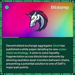 Here are the top 3 #CryptoTrends from this week: 🚀 Grayscale is launching an XRP trust, eyeing a potential spot ETF in the US 📜 1inch released a white paper on cross-chain interoperability challenges 📊 Standard Chartered predicts #Bitcoin could hit a record high by year-end | Bitstamp