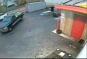 21K views · 82 reactions | THIEF ALERT.......We hate thieves and this morning, two men stole a piece of equipment out of our back lot. It was a 2 door glass front cooler. Here is a video of the criminals in action. It occurred at 6:45 am. If you know this truck, please call us at the Peg Leg Porker | Peg Leg Porker | Facebook