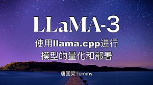 Llama3模型优化：使用llama.cpp进行量化与部署