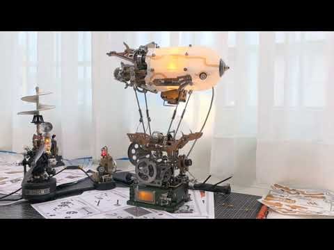 DIY Metal Puzzle Kit/Premium Metal Model Kit-Steampunk Dream Machine