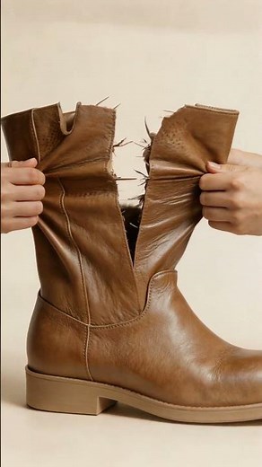 ASMR Stretching a Bison Leather Boot 🦬👢 | Satisfying Sounds