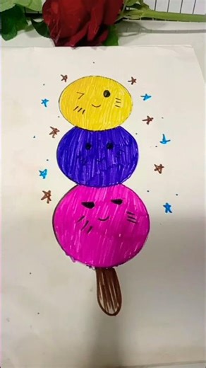 icecream illustrations 🍦satisfying #art #viral #trending #youtube