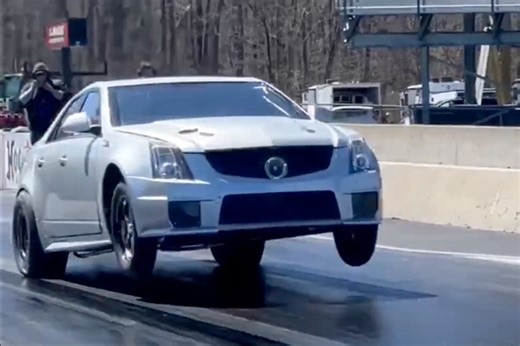 Check Out This Awesome 6-Second Cadilac CTS-V