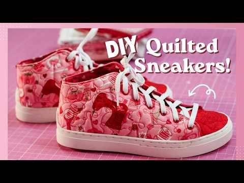 How to Make DIY Sneakers | Step-by-Step Tutorial + Pattern Improvements for Better Structure