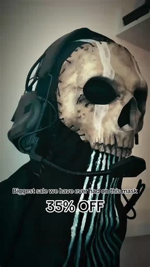 Unleash the intimidating, skull-inspired look with the Mace mask — a handcrafted resin mask balaclava designed for serious cosplayers, and avid collectors. Inspired by modern tactical operators and iconic Ghost aesthetics, this piece is a true collector piece. 🔥 Features - Metallic chrome skull design — ghost aesthetic with dramatic visual impact - High-quality materials — resin, durable cosmetics, and fabric elements - Custom balaclava included — with texture, stitching, and attention to finis