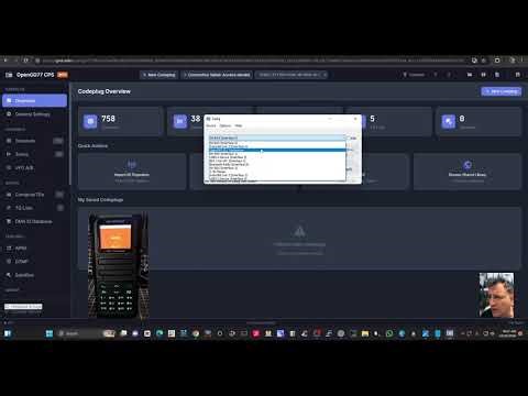 Set Up USB - OpenGd77 New CPS Programmer - Grid Radio