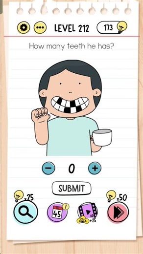 🧠 Brain Test Level 212 SOLVED! 😱 Hidden Master Hack!