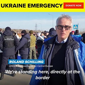 615K views · 31 reactions | UKRAINE EMERGENCY: “We have already seen reports of casualties and people starting to flee their homes to seek safety…The humanitarian consequences on civilian populations will be devastating. Countless lives will be torn apart.”-- Filippo Grandi, UN High Commissioner for Refugees Make a lifesaving donation to USA for UNHCR right now to help families fleeing violence. | USA for UNHCR | Facebook