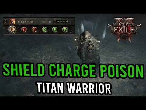Shield Charge Poison - Titan Warrior | End Game Build Update | KallTorak Path of Exile 2