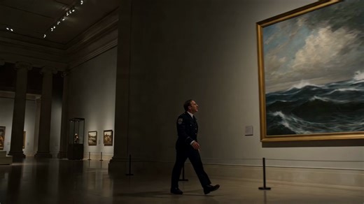 You could spend a ton making this without AI… or just use video models like a normal person.Prompt : A cinematic one-shot begins inside a silent grand museum at night. The camera moves toward a massive painting of a storm at sea. As it nears the canvas, the painted waves begin moving, and the frame transforms continuously without cuts: the painted ocean becomes real water flooding the gallery floor, the gallery becomes a ship deck in a hurricane, the sailcloth becomes desert tents, the tents bec