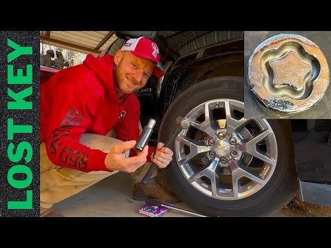 How to Remove GM Wheel Lock without a Key!