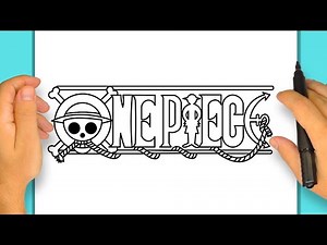 How to Draw the One Piece Logo | Step by Step Simple and Easy
