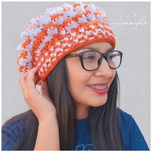 Te enseño a tejer una boina para mujer 🧡 | Tejiendo con Jennifer