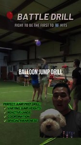 Myokinetix® Physical Therapy | ONLY SERIOUS ATHLETES TRAIN WITH BALLOONS 😂 Shoutout to @endunamoo for this 🔥 drill — simple setup, serious benefits. ✅ Reactive jump... | Instagram