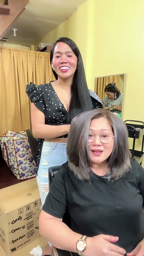 Metallic matte ash hair color 🙏🏽☺️❤️ #Touch_of_bryan hair clinic salon/spa. For inquiries & appointment please call/tex Vigan branch ( 639356588652(vigan 0776045461 ) or visit. Bonifacio st Brgy 1, benjos building.front old shell vigan/ near JRS .At touch of bryan hair clinic salon & spa Vigan City ilocos sur. Cabugao Branch 077674 0610) 639356588652 or visit, Cabugao branch brgy rezal ilocos sur, front of suero hospital, second floor at guanzon, beside fatima coop. #Touch_of_bryan #transforma