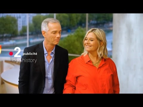 Antenne 2/France 2 logo history/ident evolution #13