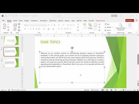 How to change the indent in PowerPoint to 5 inches