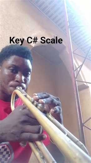 key C# sharp on trumpet for beginners #trumpet #music