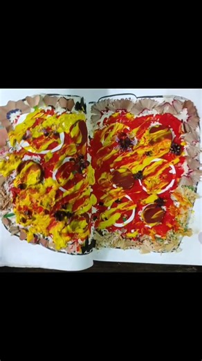 Wreck this journal. Day 42 #wreckthisjournal #diy #journaling #творчество #идеидляблокнота #art