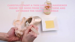 1.8K views · 17 reactions | Tutorial time: Pointe shoe hardener, also known as shellac or French polish, is a great way to strengthen the box of your pointe shoes. Learn how to apply in this follow-along video. Pointe shoe hardener can be layered to your desired strength! Pointe shoe hardener and brush are available in Bloch stores. | Bloch Dance Australia | Facebook