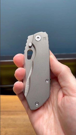 CKF Evo 1.1 Tumbled Titanium #knife #knives #edc