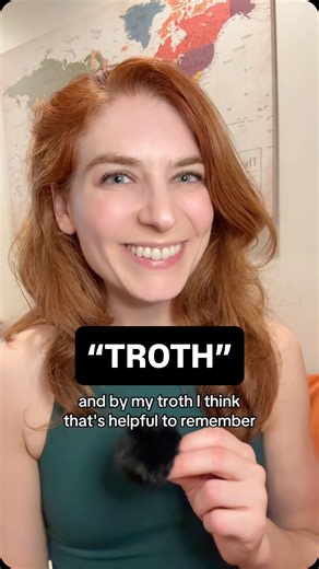 Clearing up the meaning and pronunciation of TROTH once and for all! #shakespeare #actingcoach #colloquialisms | Shakespeare Made Clear