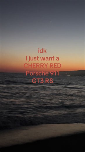Cherry Red Porsche 911 GT3 RS — Custom Color Dream Car