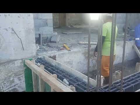 How to connect new structure with existing - Tie beam strengthening Work