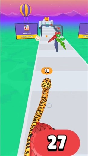 sanke run 🐍 and gaming level 40 complete 💯✅ gameplay walkthrough amazing #viral