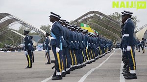 64K views · 686 reactions | The Nigerian Air Force Day 2018 which is also the 54th anniversary of the Service was held at the NAF Base in Kaduna from Friday, May 4th to Saturday, May 5th. The ceremony witnessed the first historical gallery of the NAF, winging of nine engineering/armament personnel, aerial display, induction of the newly acquired Mi-35M helicopter gunships, among others. | Legit.ng | Facebook