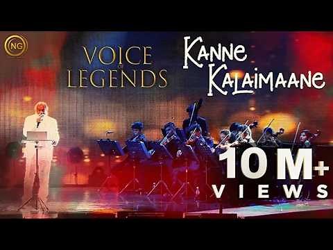 Kanne Kalaimaane | K.J. Yesudas | Moondraam Pirai | Voice of Legends Singapore