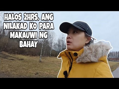 NAPAKALAYO NG NILAKAD PAUWI NG BAHAY | DUMPSTER DIVING IN FINLAND | THAI-FINNISH