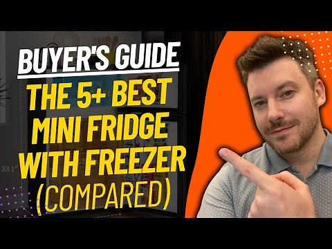 TOP 5 Best Mini Fridges With Freezers - Best Mini Refridgerator With Freezer Review (2024)