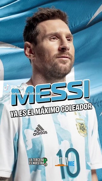 MESSI YA ES EL MÁXIMO GOLEADOR EN LA HISTORIA DE LOS MUNDIALES. 🐐🇦🇷 Con su doblete ante Austria, Lionel Messi llegó a 18 goles mundialistas y superó los 16 de Miroslav Klose para quedarse solo en la cima. ⚽️👑 Además, también posee los récords de más partidos, más minutos y más victorias en Copas del Mundo. 🤯🏆 A los 38 años, Messi sigue escribiendo historia. ✨ ¿Es el mejor futbolista en la historia de los Mundiales? #messi #argentina #mundial2026 #futbol #victoryme