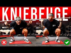 KNIEBEUGE richtig lernen - Ablage, Mechanik, Körpertypen für Personal Trainer und Coaching!