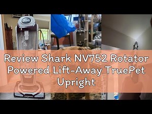 Review Shark NV752 Rotator Powered Lift-Away TruePet Upright Vacuum with HEPA Filter, Large Dust Cup