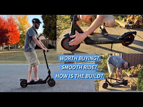 Segway Ninebot MAX Series Electric Scooter, Up to 22–28 MPH, Long Rang, Dual Suspension & Braking Sy