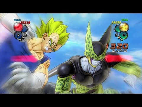 Dragon Ball Z Ultimate Tenkaichi Vegeta vs Cell Perfecto
