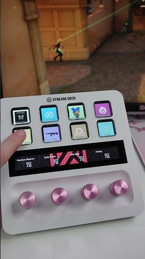 Stream Deck Levels up Your In-Game Valorant Observing #streamdeck #valorant